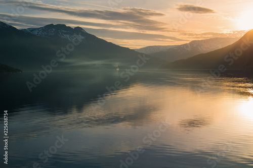 Norwegen, Fjord © sven