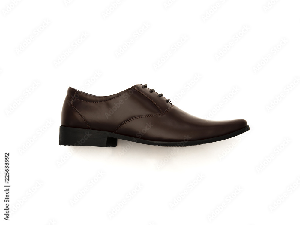 Men’s dress shoes isolated on white background. Men’s dress shoes isolated on white background.