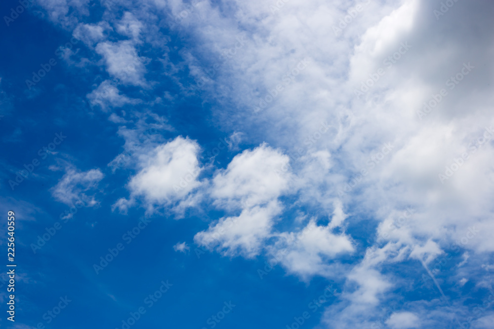 Blue sky and cloud background Blue sky and cloud background