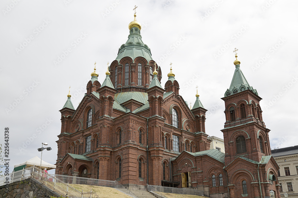 Uspenski Orthodox Cathedral in Helsinki, Finland