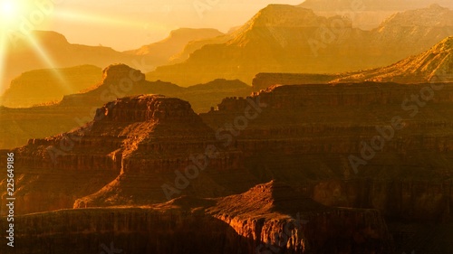 Sonnenuntergang Grand Canyon USA