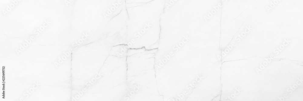 Naklejka premium panoramic white background from marble stone texture for design