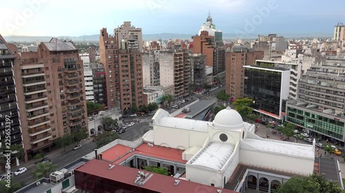 Cordoba cityscape from the top of Los Capuchinos Church. Argentina photo