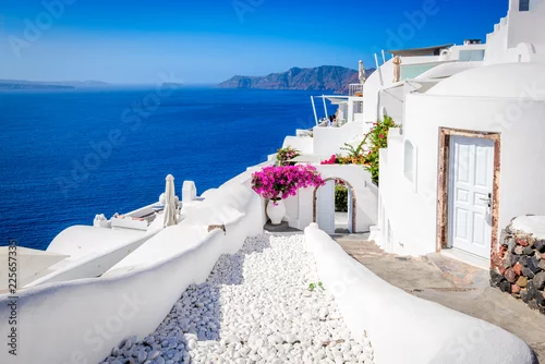 Obraz Santorini - Oia white village in Greece