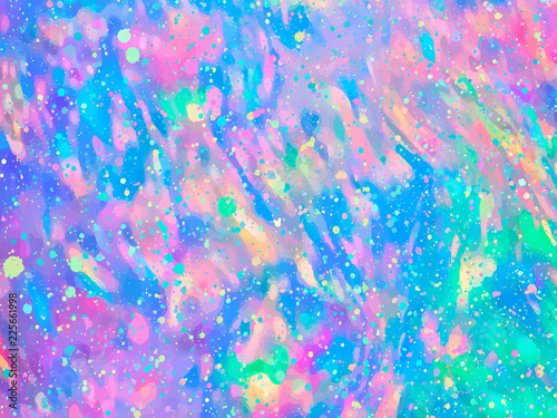Opal gemstone background. Trendy Vector template for holiday des
