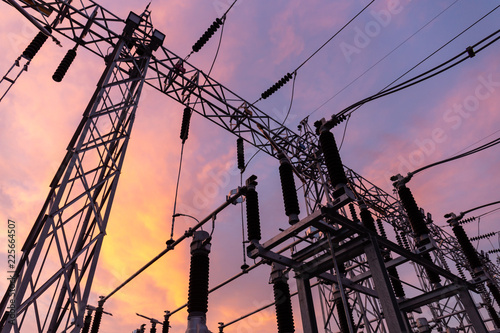 115 kV Main and transfer bus Sub station.