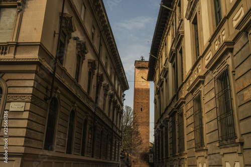 Pavia street Italy