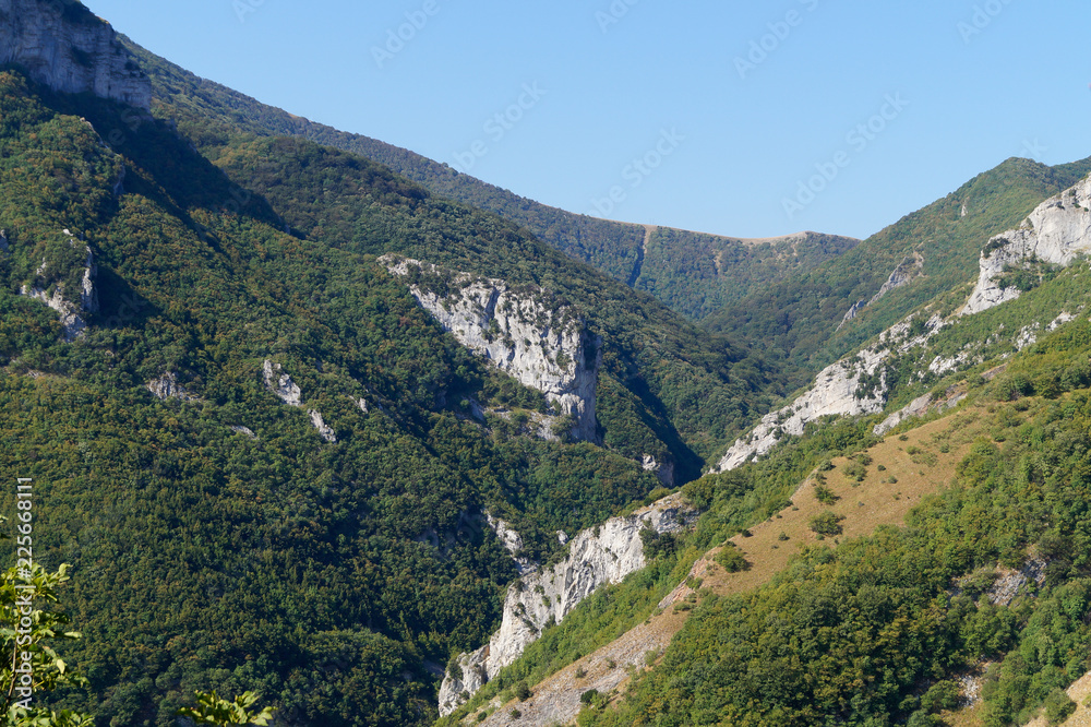 Fototapeta premium Canyon nel Parco del Cucco
