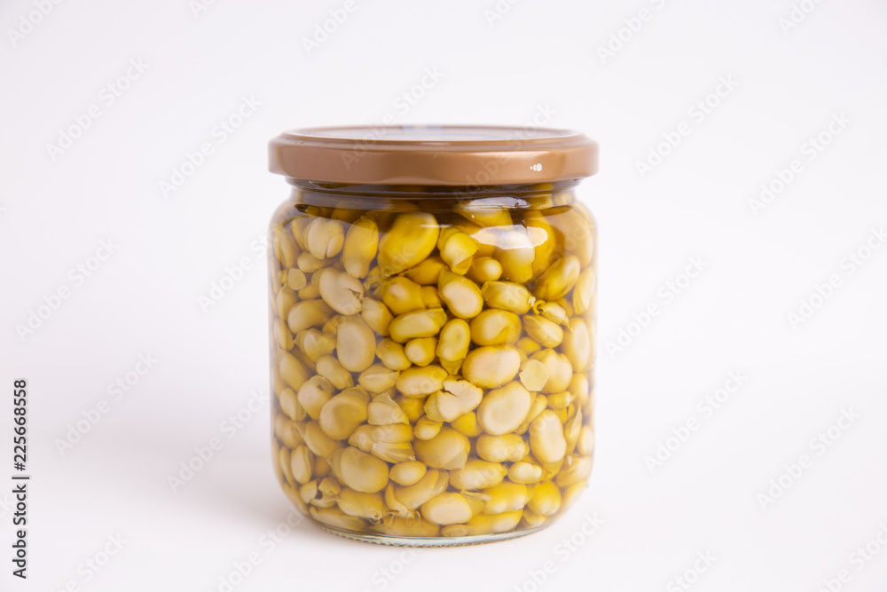 pot of canned beans pot of canned beans