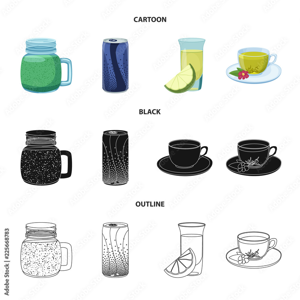 Isolated object of drink and bar sign. Collection of drink and party stock symbol for web. Isolated object of drink and bar sign. Collection of drink and party stock symbol for web.