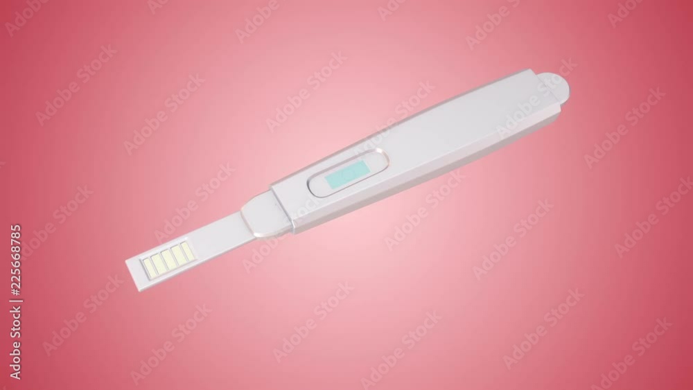 Animation of pregnancy test in action. Versions with pregnant or not pregnant. Animation of seamless loop. Animation of pregnancy test in action. Versions with pregnant or not pregnant. Animation of seamless loop.