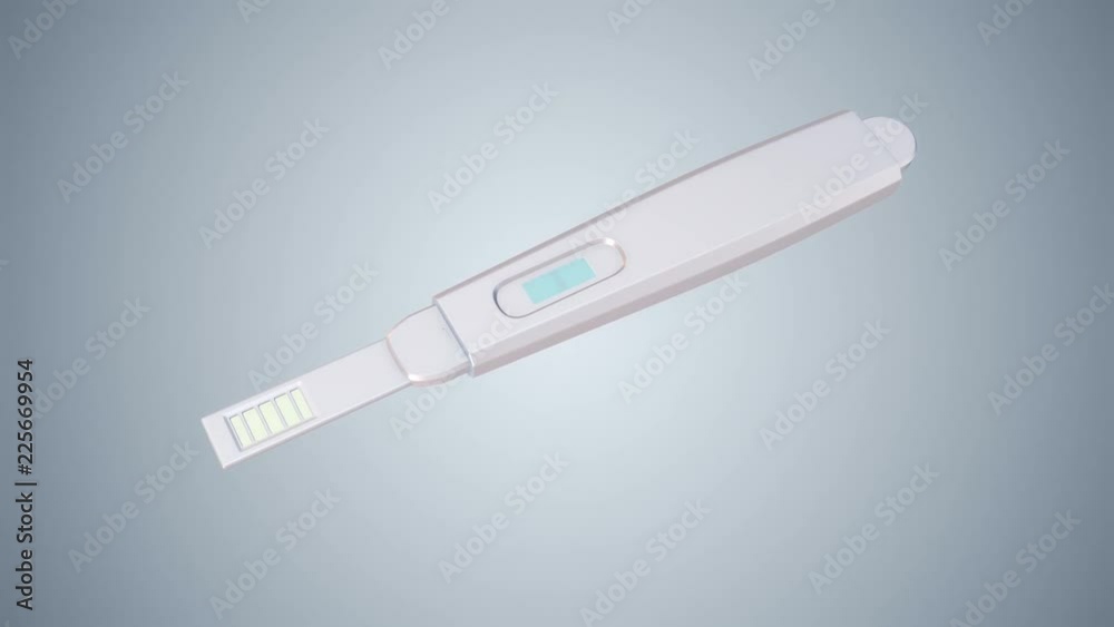 Animation of pregnancy test in action. Versions with pregnant or not pregnant. Animation of seamless loop. Animation of pregnancy test in action. Versions with pregnant or not pregnant. Animation of seamless loop.