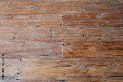 antique parquet wood floor , old wooden board floor,