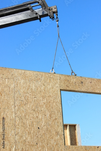 Construction of a Frame building or a house