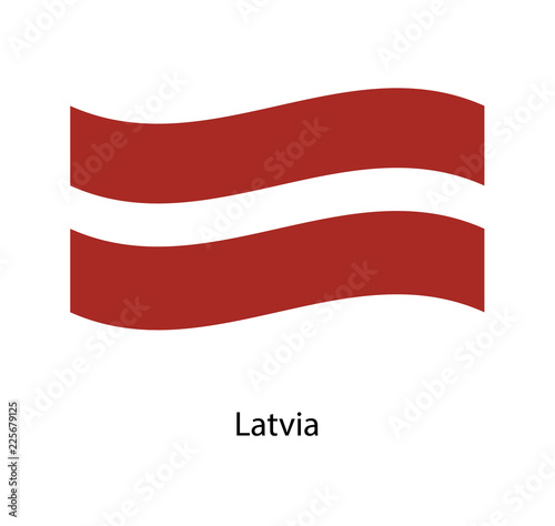 Latvia flag background