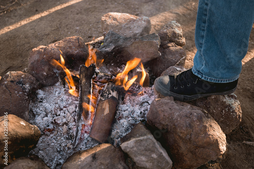 Campfire Standing