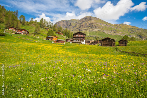 Zermatt village near Matterhorn