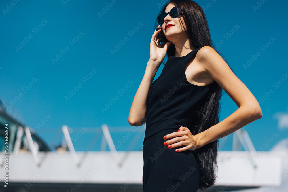 Fototapeta premium Business girl