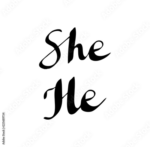 She He