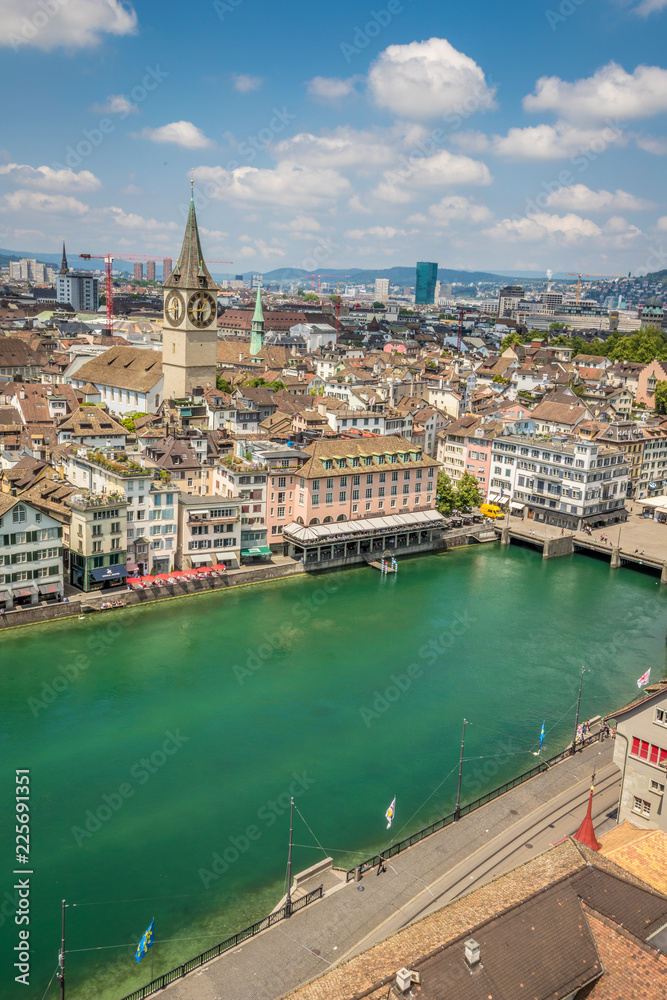 Zurich city in Switzerland