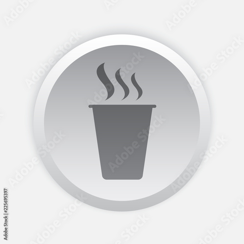 hot drink white icon