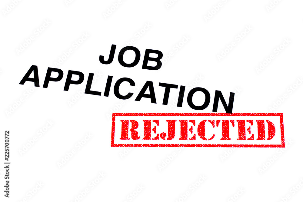 Job Application Rejected Job Application Rejected