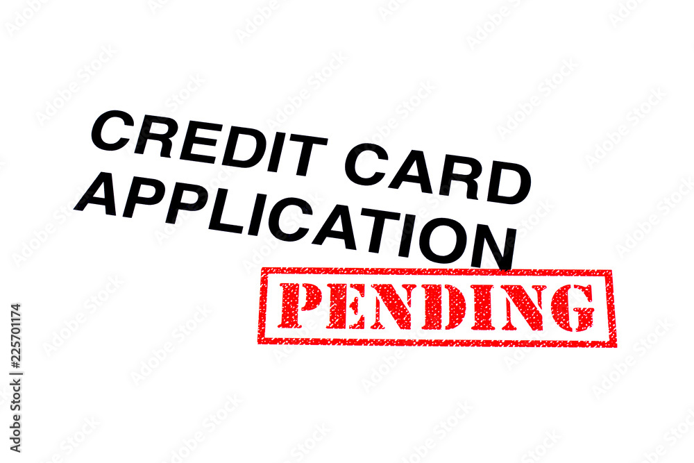 Credit Card Application Pending
