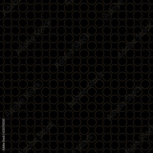 Luxury products Geometric pattern in trendy linear style  simple and bright background made with golden foil on dark for packaging. Vector.