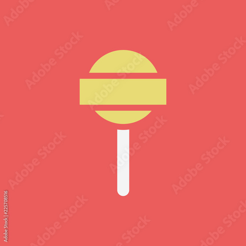 Silhouette icon lollipop