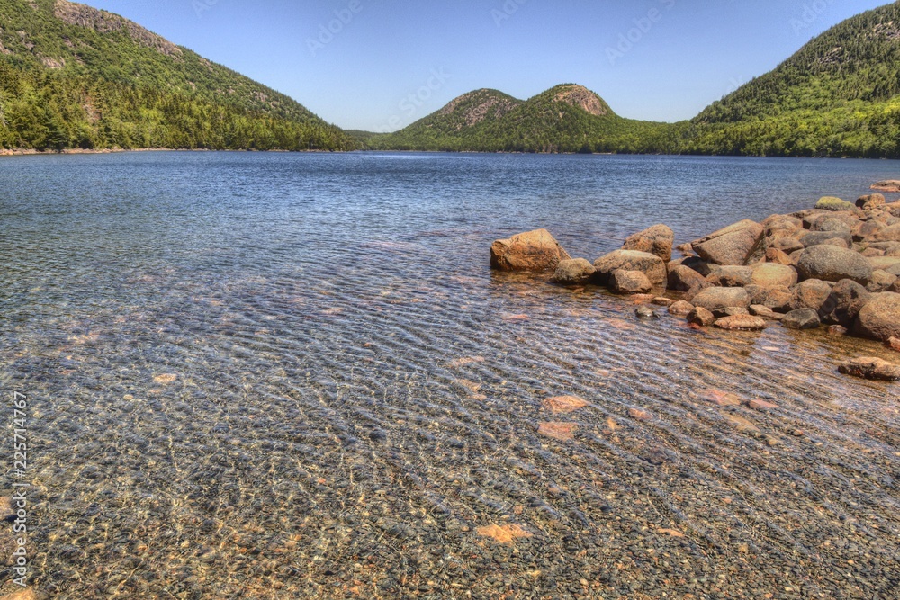 Acadia National Park is located in Northern Maine by Bar Harbor