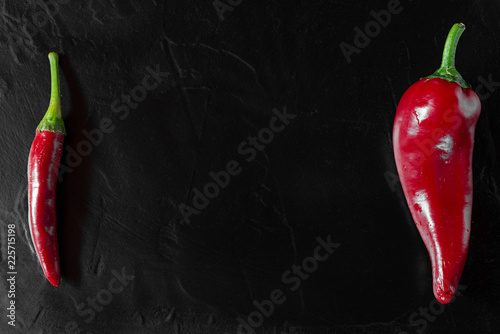 red pepper hot vegetable fresh paprika color organic
