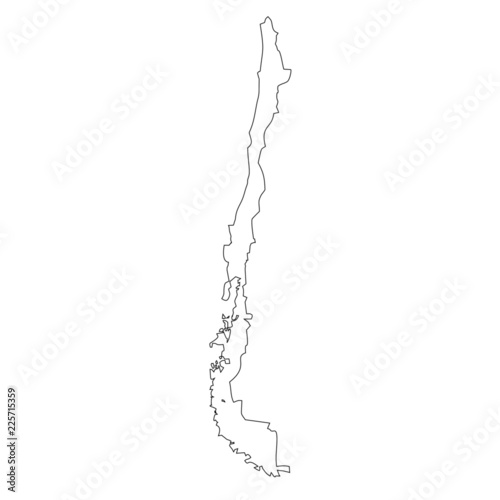 Map of Chile