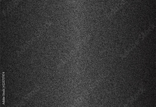 vector background of black jeans denim texture