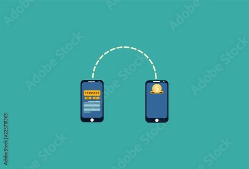 transfer money with handphone 