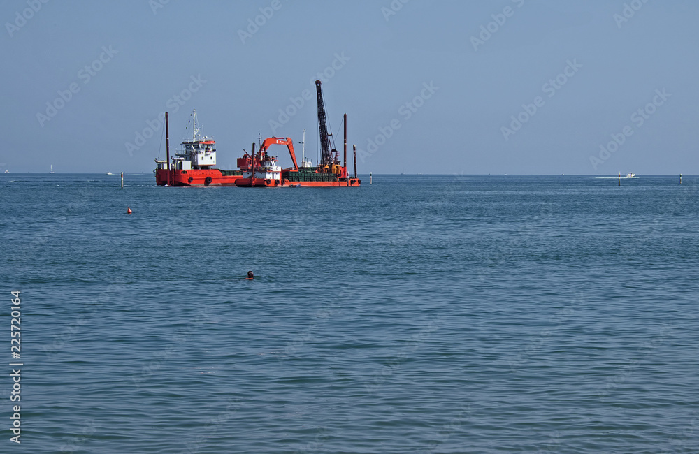 ship in the sea ship in the sea