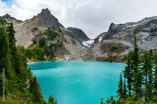 Jade Lake high in the Alpine Lakes Wilderness, Washington
