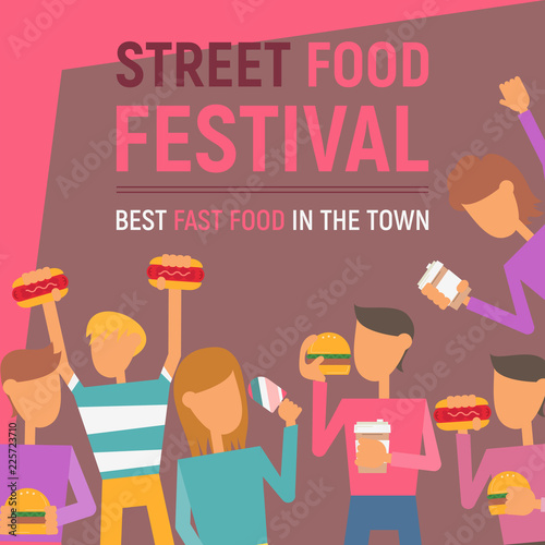 Street Food Festival Poster