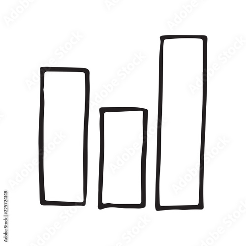 Hand Drawndiagram doodle icon