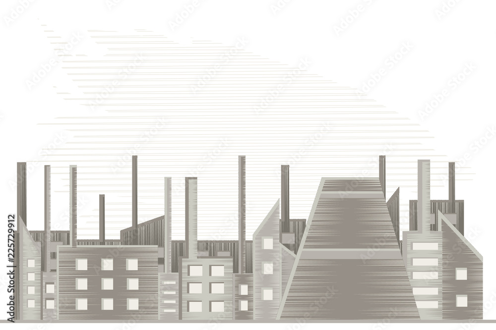  image of industrial buildings. 