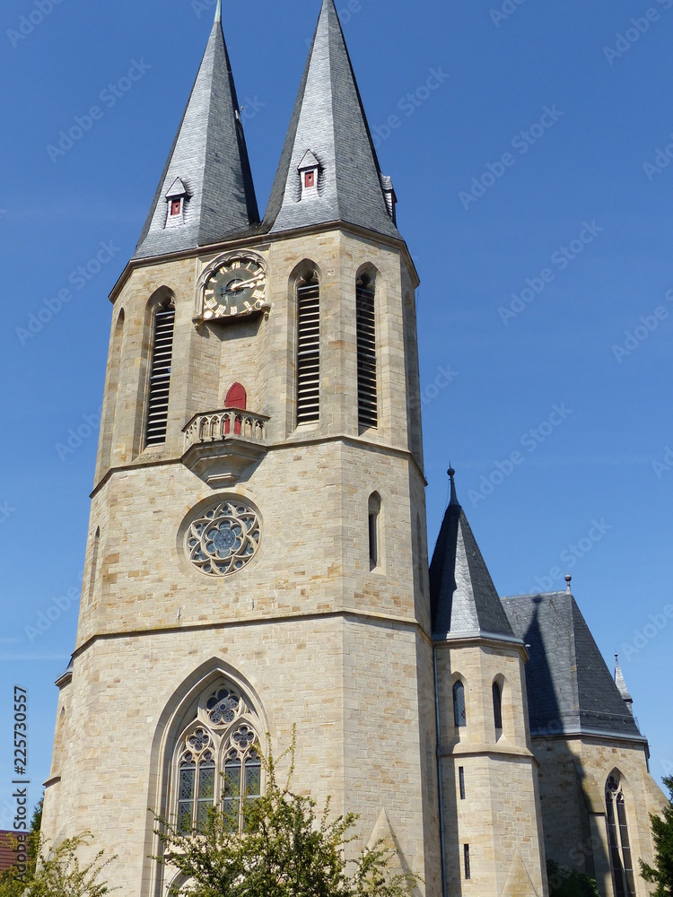 Kirche in Flonheim / Rheinhessen
