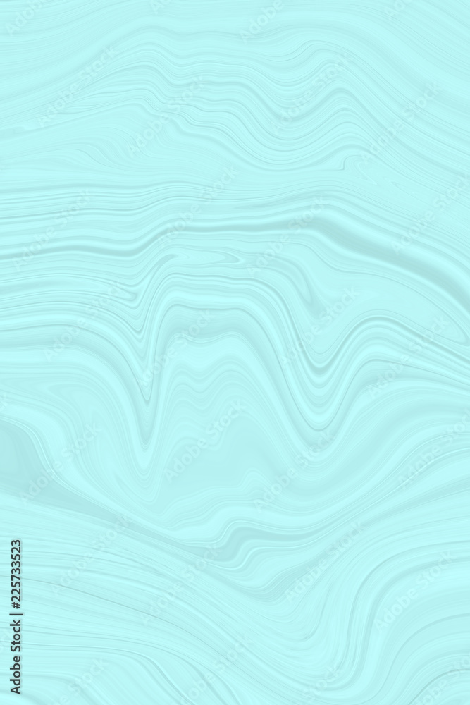 A wave pattern of white and blue. The background is turquoise with streaks and curved lines. A wave pattern of white and blue. The background is turquoise with streaks and curved lines.