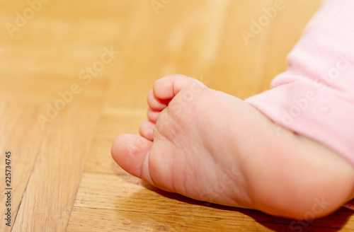 Baby. Human Foot. Indoor