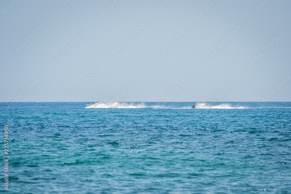 Saaidia island and waves