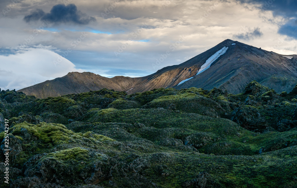 Colorful mountains in Landmannalaugar, Iceland