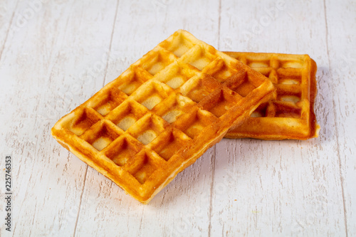 Sweet tasty waffel