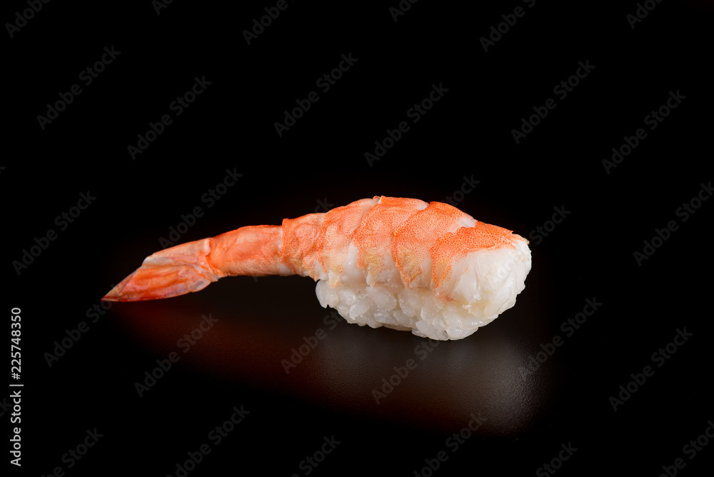 Shrimp nigiri sushi
