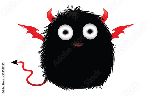 cute furry monster