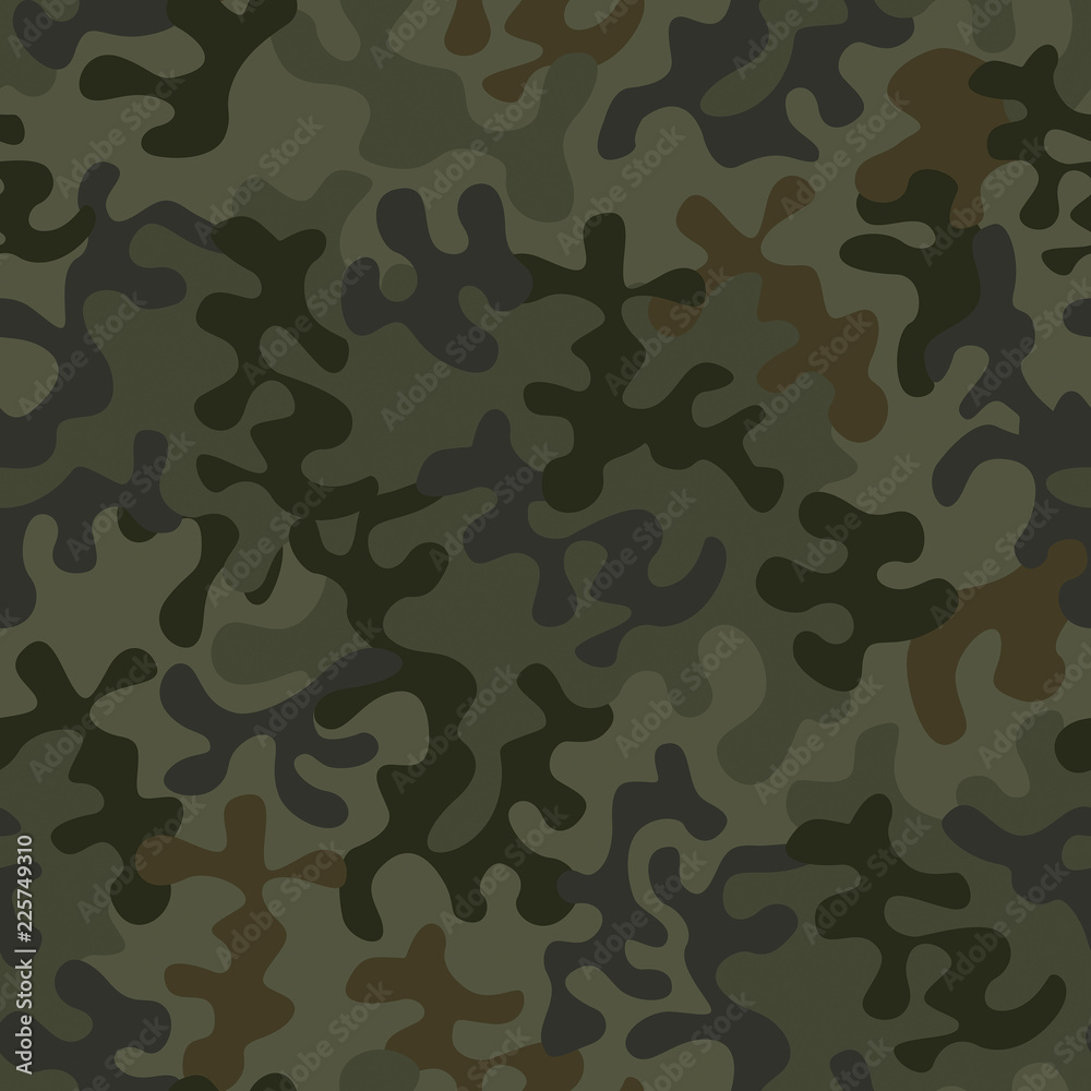 Fototapeta premium moro military uniform pattern