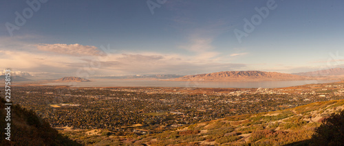 View of Utah Lake from the Mountains