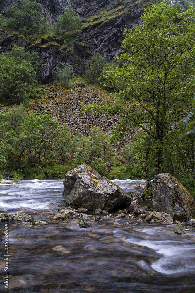 Obraz premium The river Stalheimselvi